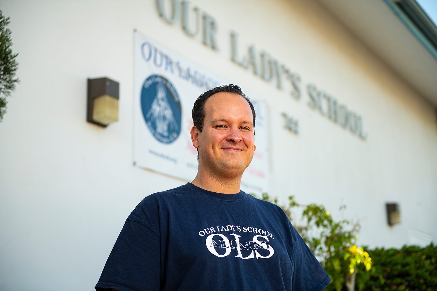 Smiling teachers of Our Lady's School.