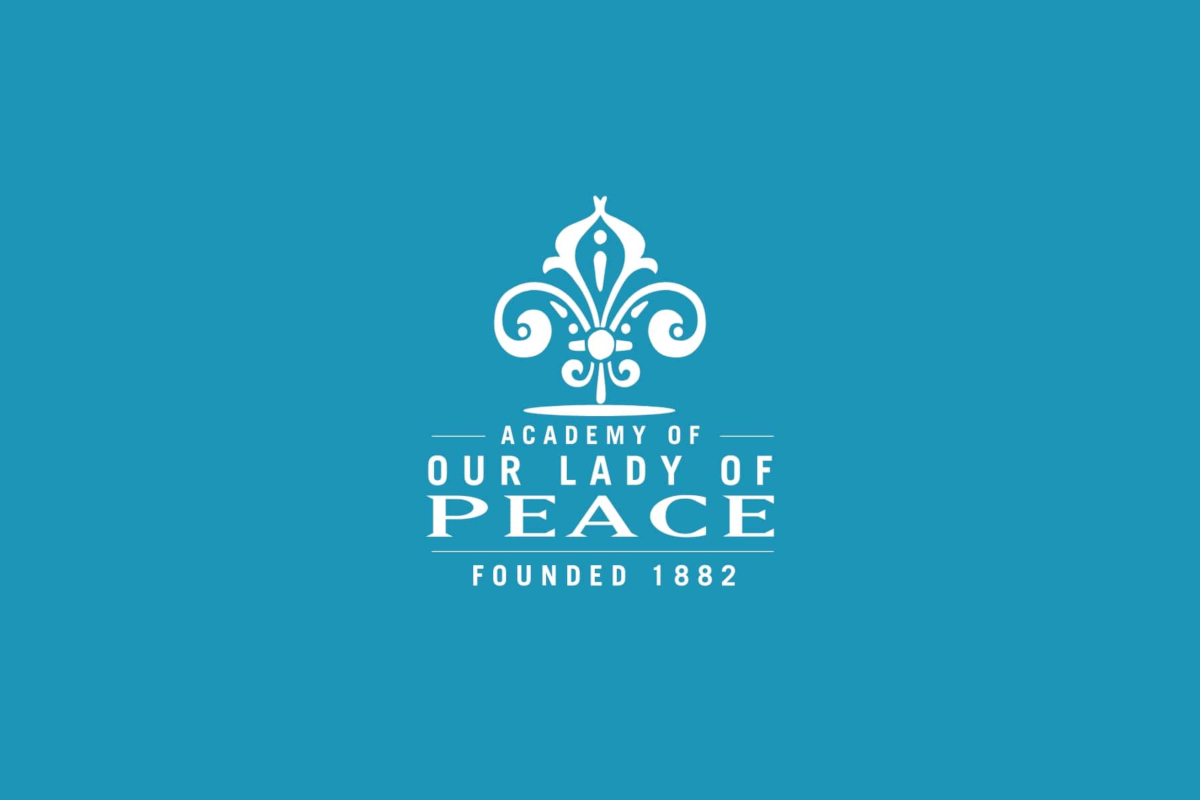 Academy of Our Lady of Peace logo